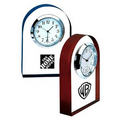 Solid Lucite Dome Shape Quartz Clock